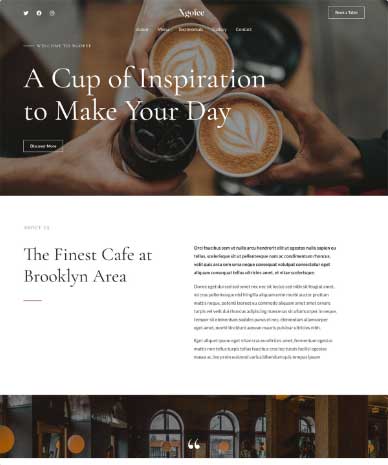Get website for Coffee Shop