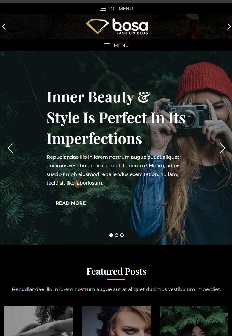 Get website for Fashion Dark Blog