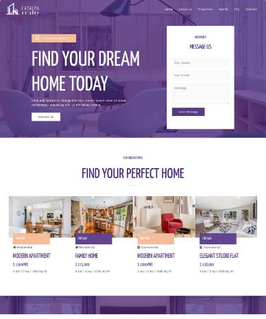 Get website for Real Estate