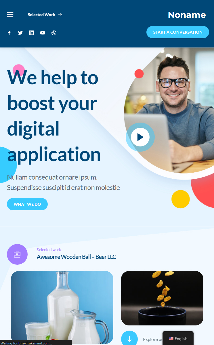 Get website for Digital Work