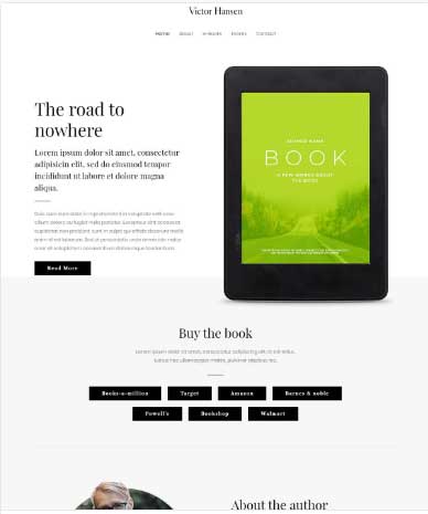 Get website for e-Book Author