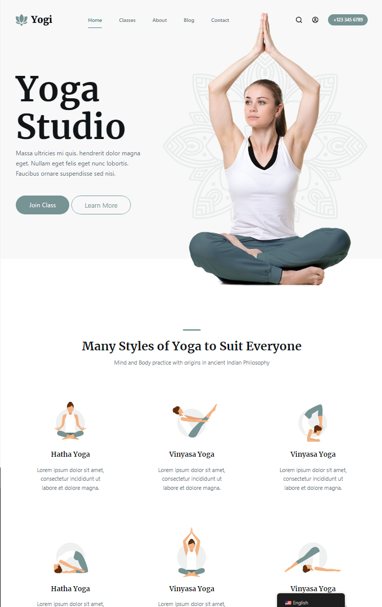 Get website for Yogi