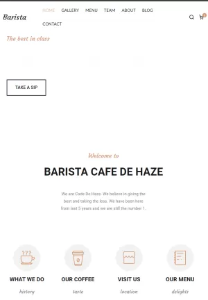 Get website for Cafe