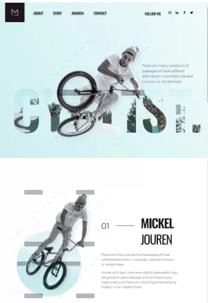 Get website for Cyclist