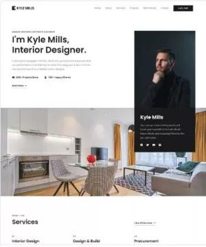 Get website for Interior Designer