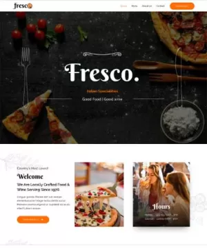 Get website for Italian Restaurant