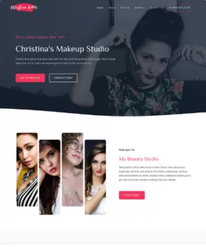 Get website for Makeup Artist