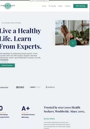 Get website for Online Health Coach