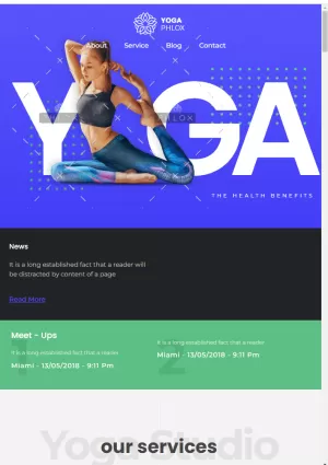 Get website for Yoga