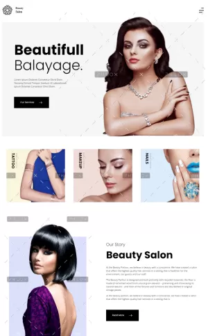 Get website for Beauty Salon