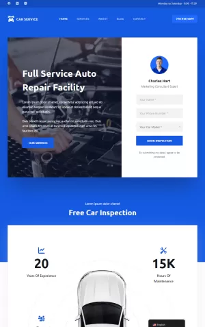 Get website for Car Service