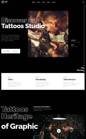 Get website for Phlox Tattoo