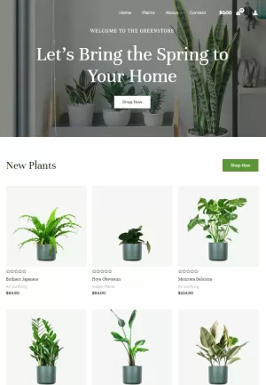 Get website for Plant Shop
