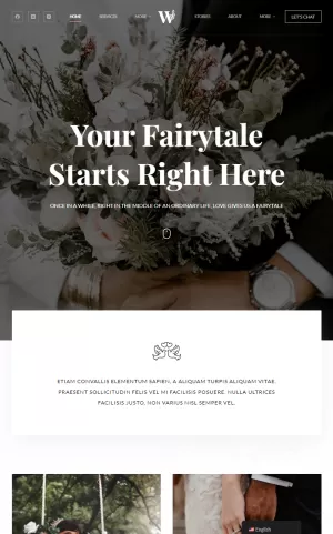Get website for The Wedding